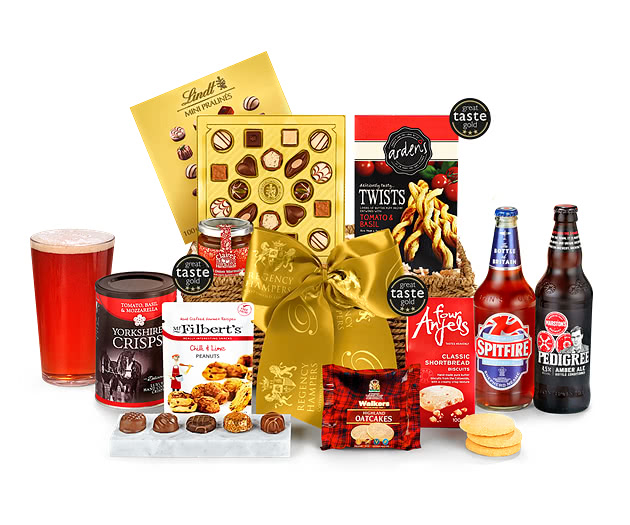 Valentine's Day Cotswold Hamper With Real Ale